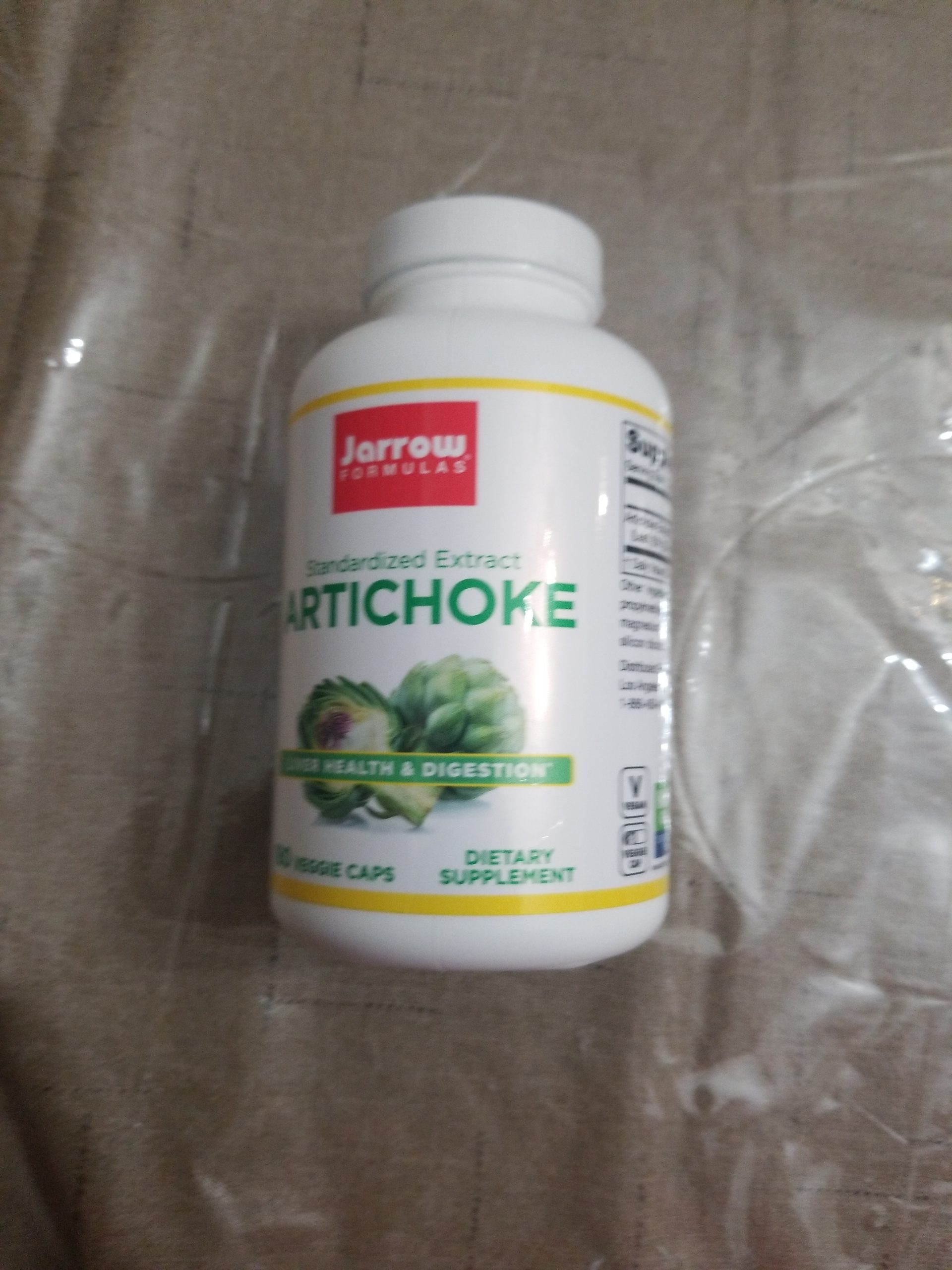 Jarrow Formulas Artichoke 500 mg - Standardized Artichoke Extract - 180 Servings (Veggie Caps) Support Liver Health & Digestion - Dietary Supplement - Non-GMO - Gluten Free - Vegan customer photo 2