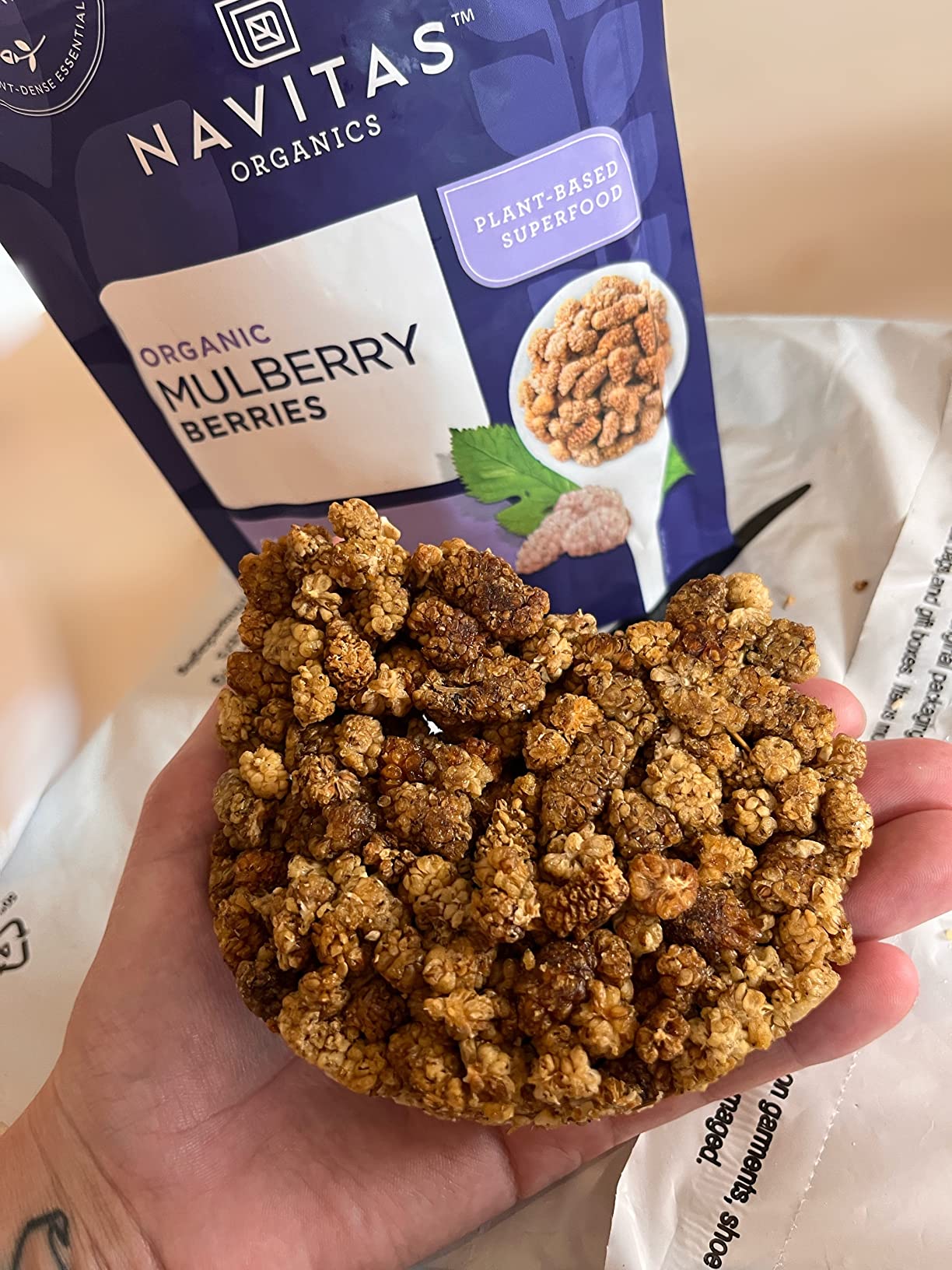 Navitas Organics Mulberries, Original, 8 oz. Bags (Pack of 2) customer photo 2