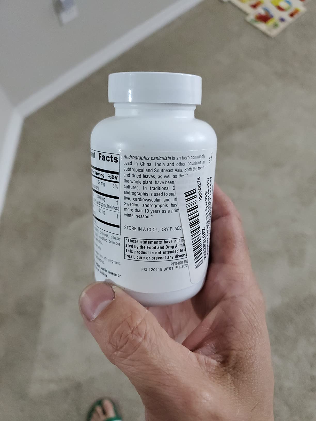 Planetary Herbals Full Spectrum Andrographis 400mg Support Healthy Digestive, Cardiovascular & Urinary Systems - Support For Healthy Liver & Immune Function - Ayurvedic Herb - 120 Tablets customer photo 2