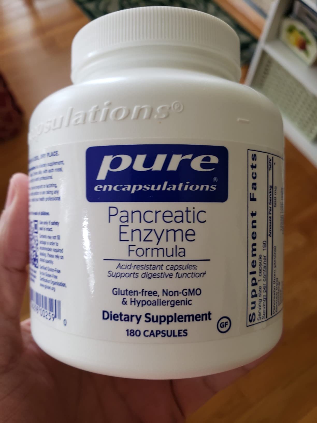 Pure Encapsulations Pancreatic Enzyme Formula - Digestive Enzymes for Digestion - Strengthens Gut Health* - Targeted Delivery Capsules - Gluten Free & Non-GMO - 60 Capsules customer photo 1