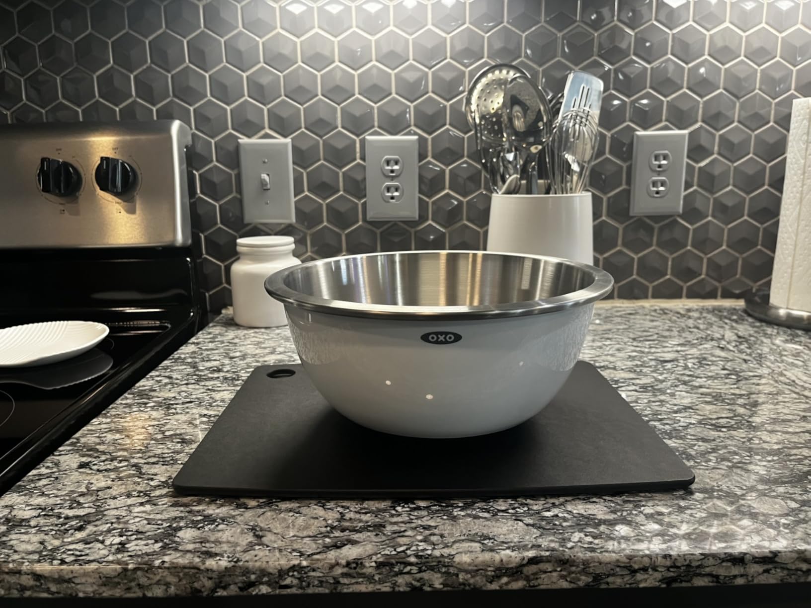 OXO Good Grips 3-Piece Stainless-Steel Mixing Bowl Set customer photo 2