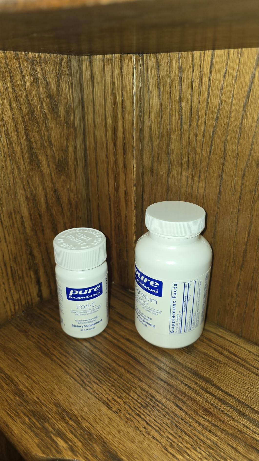 Pure Encapsulations Iron-C - 15 mg - 175 mg Vitamin C - Red Blood Cell Support - Energy Production - Highly Bioavailable Iron Pill - for Women & Men - Gluten Free & Vegan - 60 Capsules customer photo 2