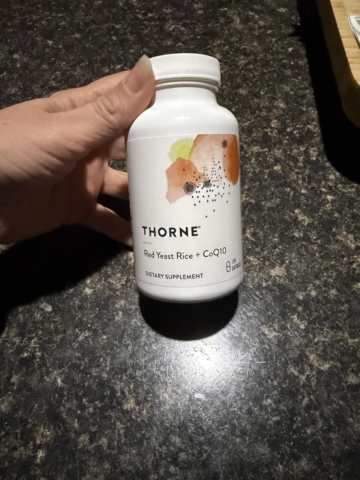THORNE - Red Yeast Rice + CoQ10 - Supports Healthy Cholesterol Levels Already in a Normal Range & Heart Health - Added Antioxidant Support* - Third-Party Certified - Gluten-Free - 120 Capsules customer photo 2