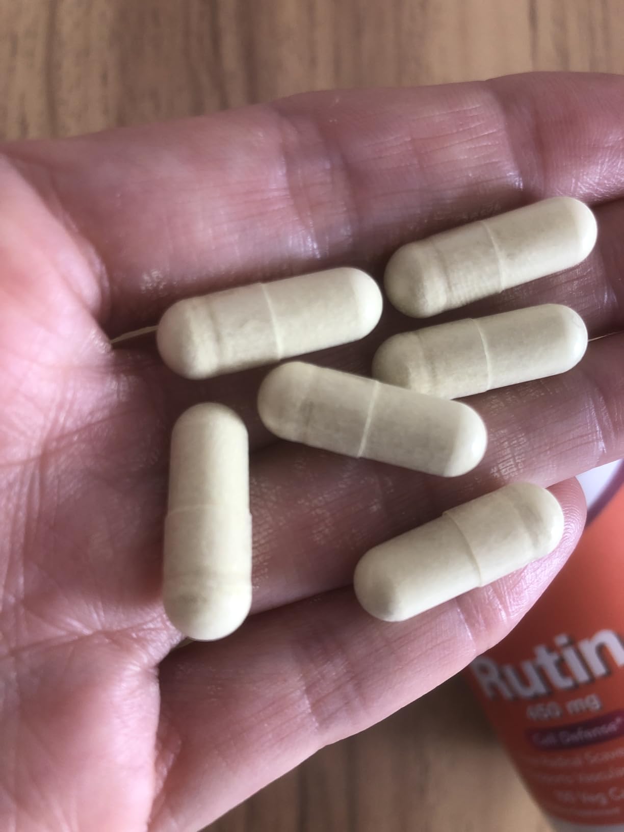 NOW Foods Supplements, Rutin (Sophora japonica) 450 mg, Free Radical Scavenger, Cell Defense, 100 Veg Capsules customer photo 1