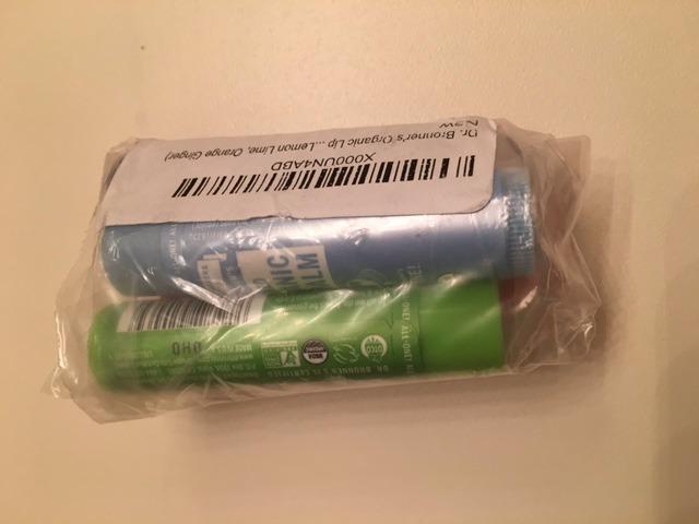 Dr. Bronner's Organic Lip Balm 6-Pack (.15oz) Natural, Moisturizing, Petroleum-Free Lip Moisturizer with Beeswax & Avocado Oil for Dry Lips customer photo 2