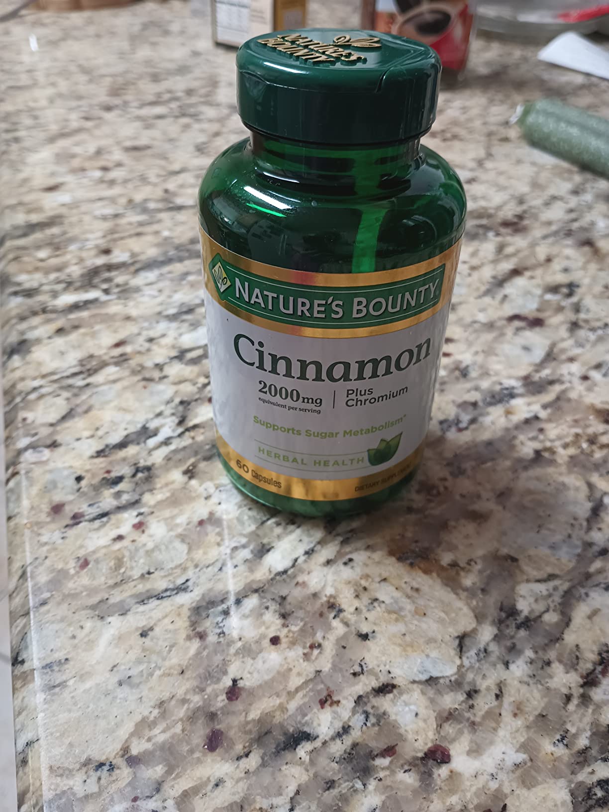 Nature's Bounty Cinnamon Plus Chromium Capsules, 60 Count customer photo 1
