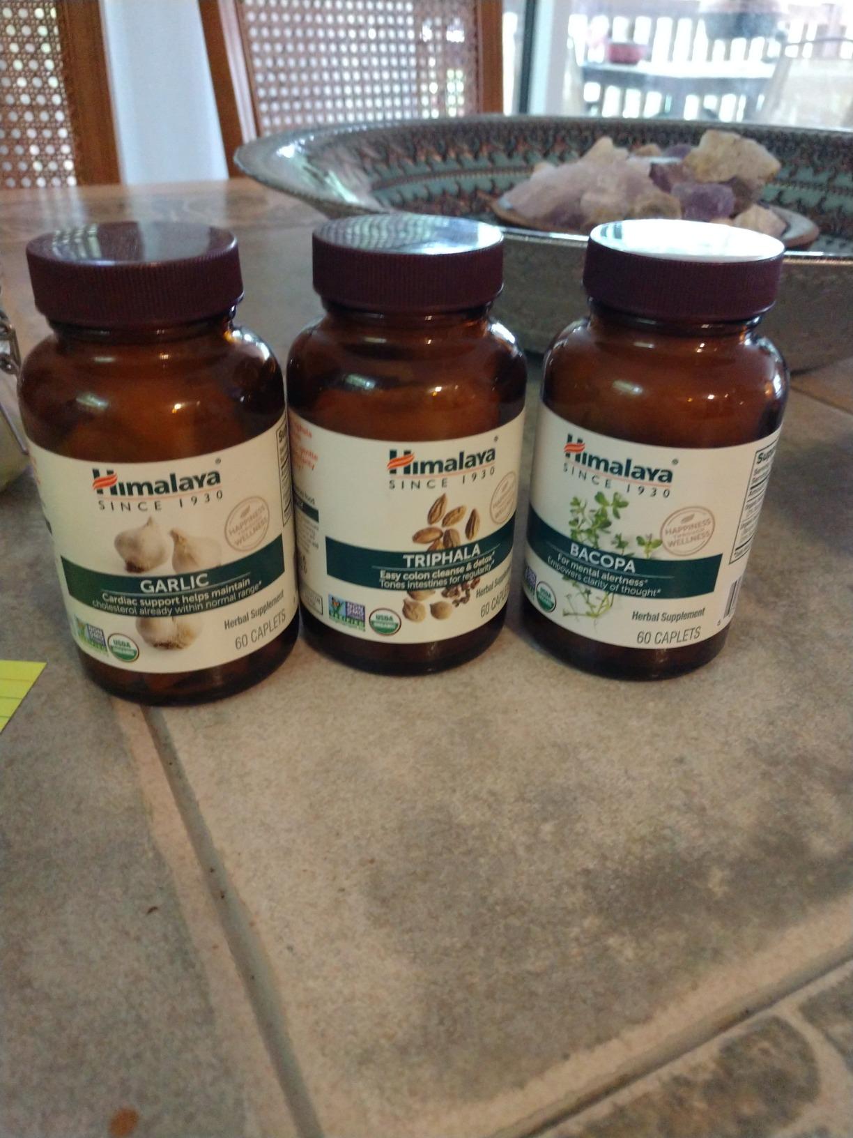 Himalaya Organic Triphala, 2 Month Supply, for Colon Cleanse, Detox & Occasional Constipation, USDA Certified Organic, Non-GMO, Gluten-Free, Extract & Powder Herbal Supplement, 688 mg, 60 Caplets customer photo 1