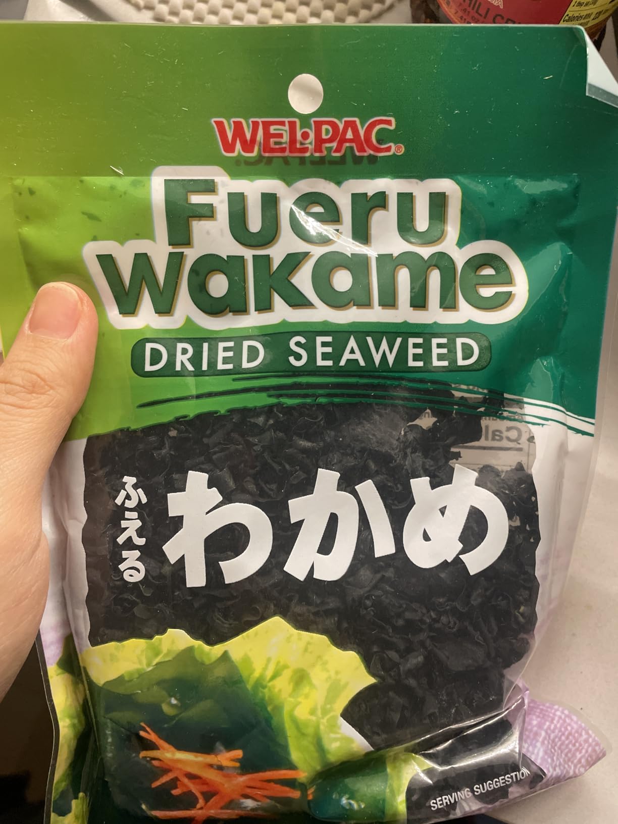 Wel-Pac - Fueru Wakame (Dried Seaweed) Net Wt. 2 Oz. customer photo 1