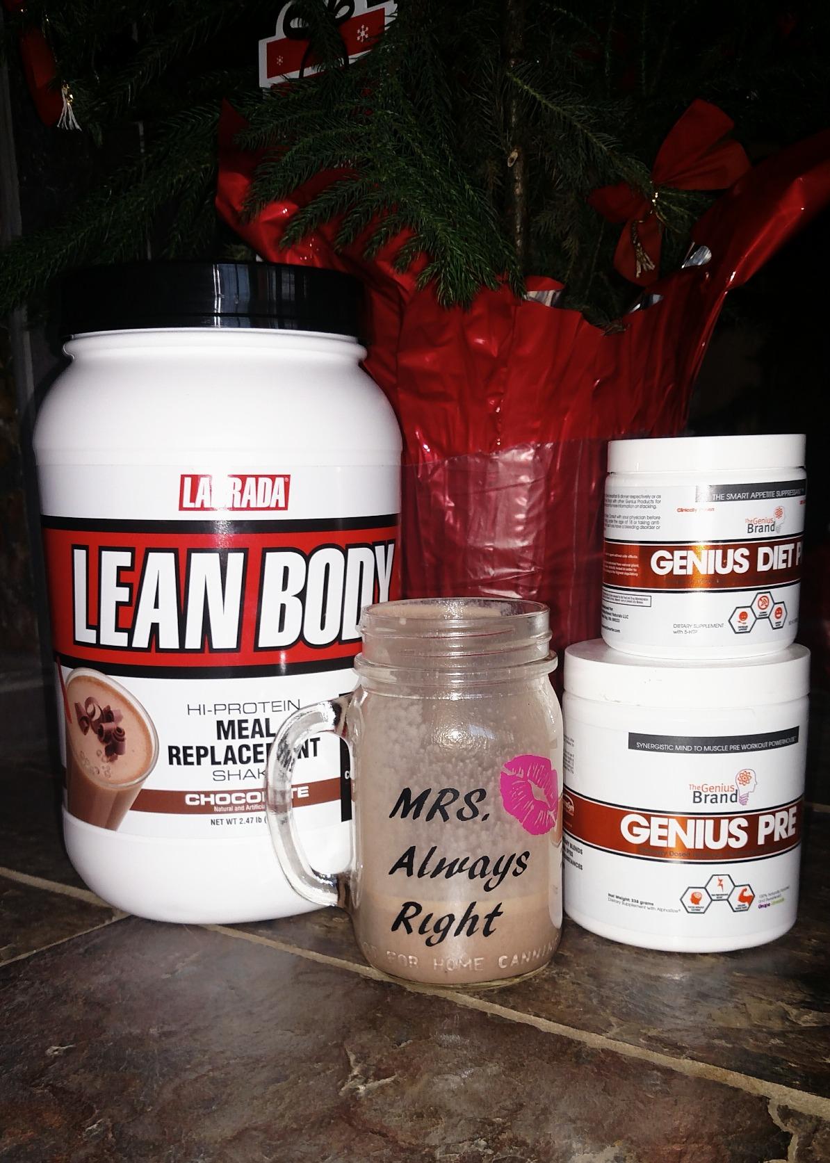 Lean Body All-in-One Chocolate Meal Replacement Shake. 35g Protein, Whey Blend, 7g Healthy Fats & Fibre, 22 Vitamins and Minerals, No Artificial Colours, Gluten Free LABRADA customer photo 1