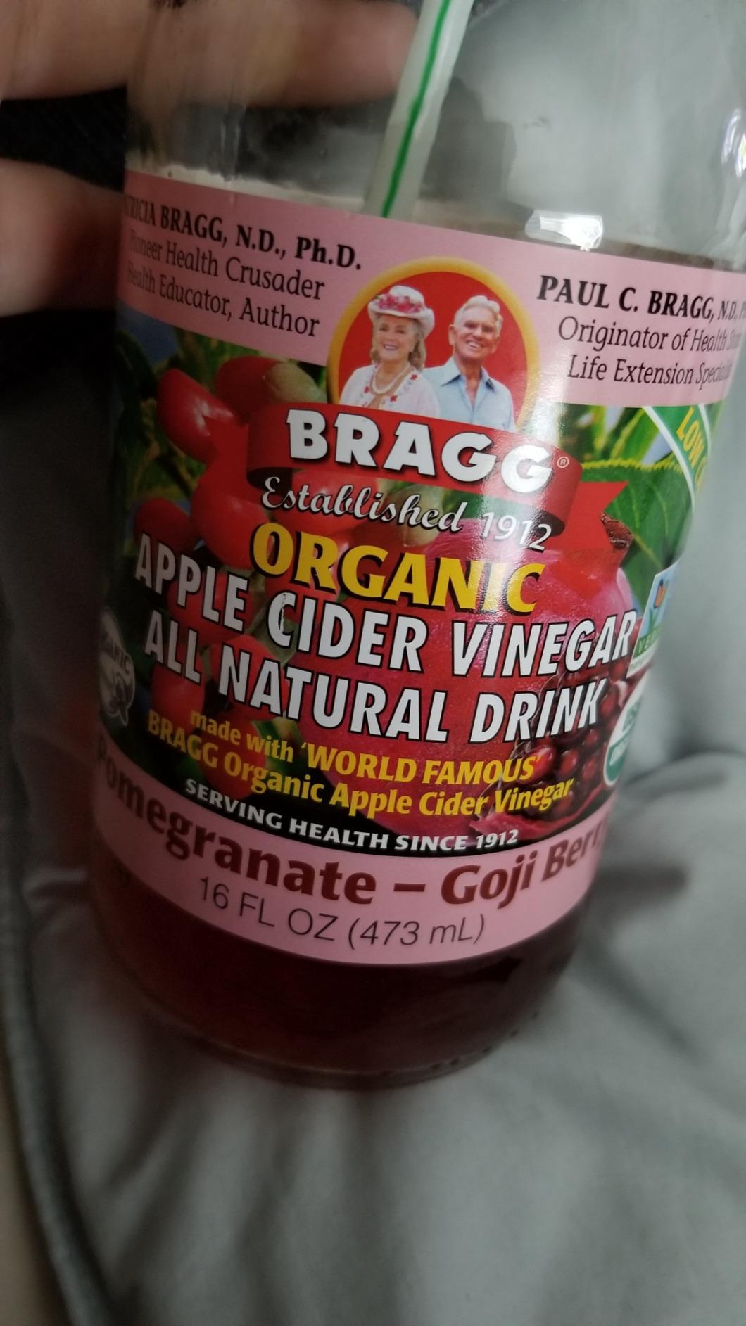 Bragg Refreshers Organic Apple Cinnamon Apple Cider Vinegar Beverage, 16 Fl Oz customer photo 1