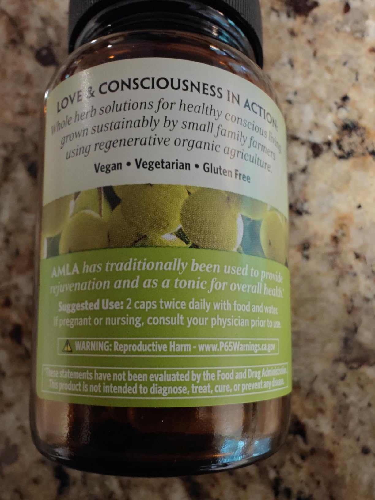 ORGANIC INDIA Amalaki Herbal Vitamin Supplement - Immune Support, Vitamin C, Vegan, Gluten-Free, Kosher, Ayurvedic, Antioxidant, USDA Certified Organic, Non-GMO - 90 Capsules customer photo 2