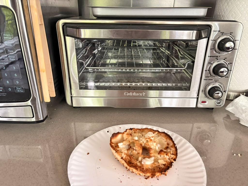 Cuisinart Custom Classic Toaster Oven Broiler, 1800 Watt, TOB-40N, Brushed Stainless Steel/Black customer photo 2