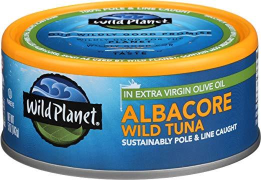 Wild Planet Albacore Wild Tuna in Extra Virgin Olive Oil, Canned Tuna, Sustainably Wild-Caught, Pole & Line, 5oz (Pack of 12) customer photo 1