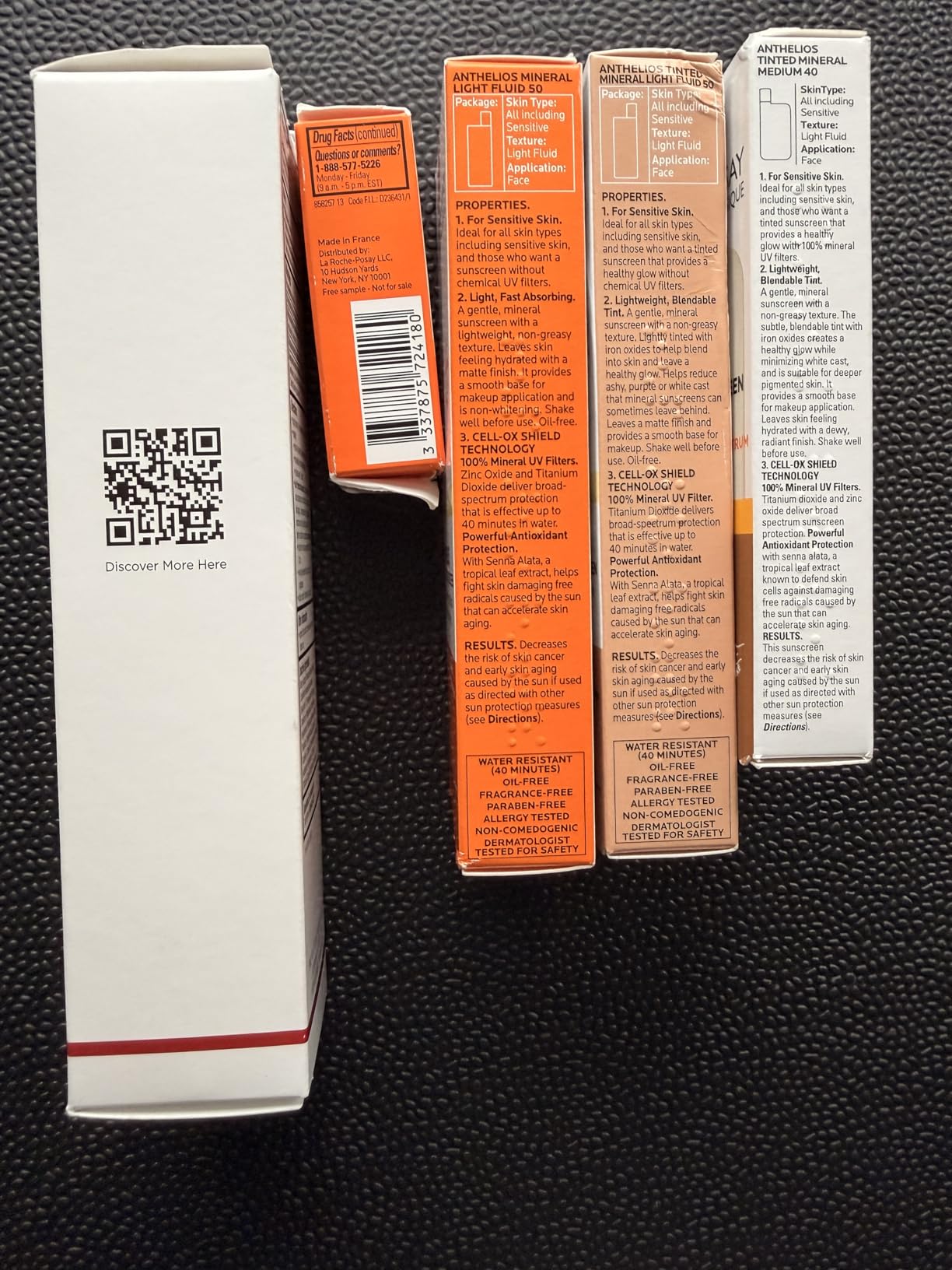 La Roche-Posay Anthelios Sunscreen SPF 40, Ultra-Light Fluid Broad Spectrum SPF 40, Face Sunscreen with Titanium Dioxide Mineral, Lightweight & Fast-Absorbing, Oil-Free, Matte Finish customer photo 2