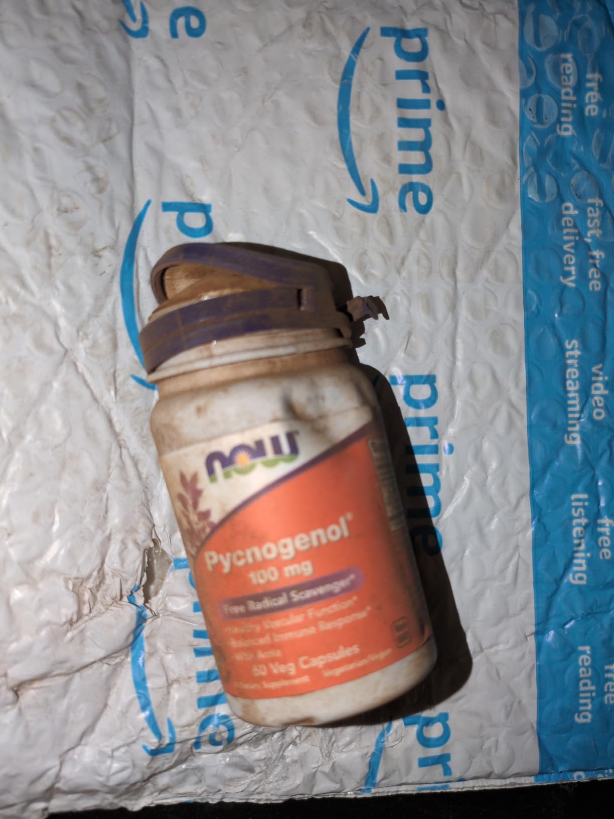 NOW Foods Supplements, Pycnogenol 100 mg (French Maritime Pine Bark Extract) with Amla, 60 Veg Capsules customer photo 1