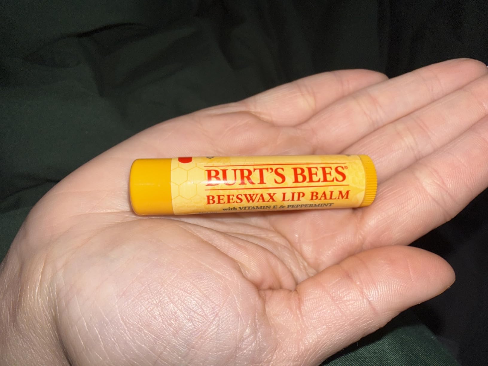 Burt's Bees 100% Natural Moisturizing Lip Balm (Original Beeswax) customer photo 1