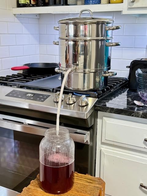 Cooks Standard Basics 11 Quart Steam Canner Juice Extractor With Water/Cooking Pan, Mirror Satin Stainless Steel customer photo 1