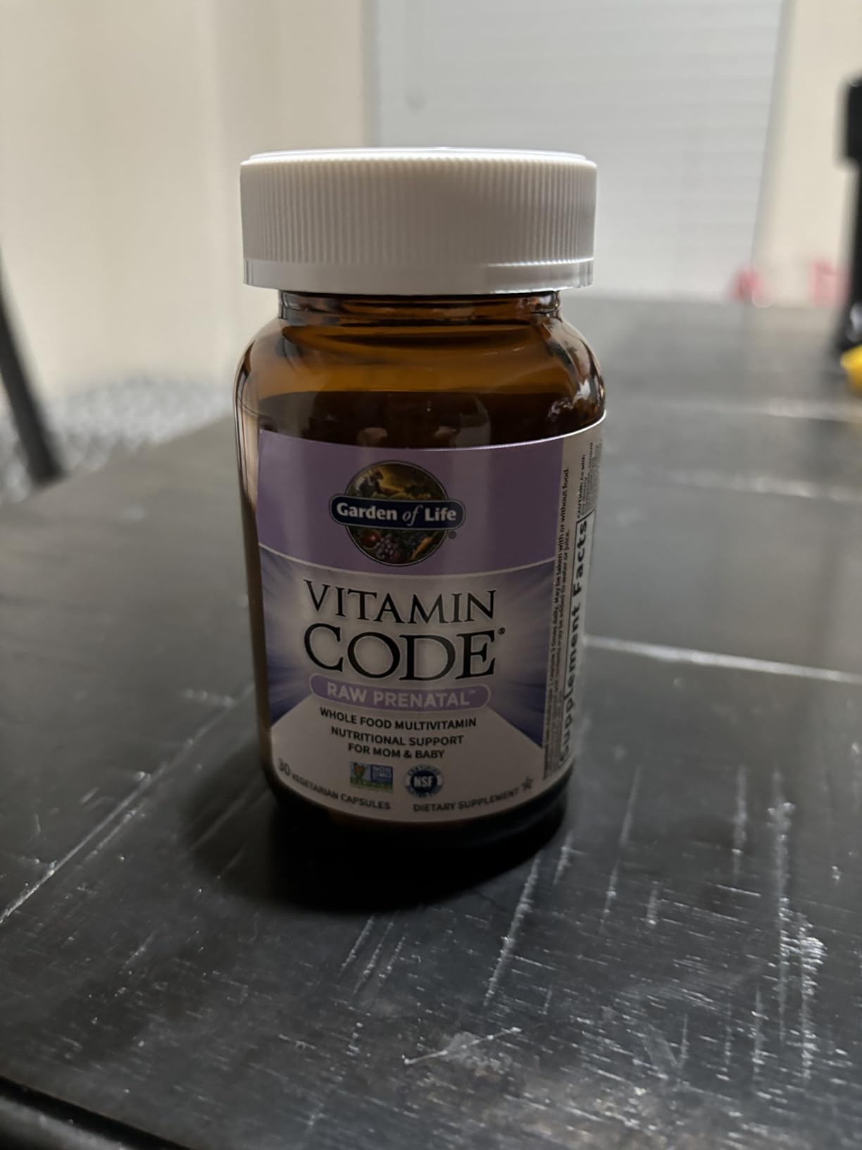 Garden of Life Vitamin Code Raw Prenatal Multivitamin for Women with Iron, Folate, Probiotics and Whole Food Nutrients - Immune and Cellular Energy Support, Non-GMO, Gluten-Free, Kosher, 60 Day Supply customer photo 2