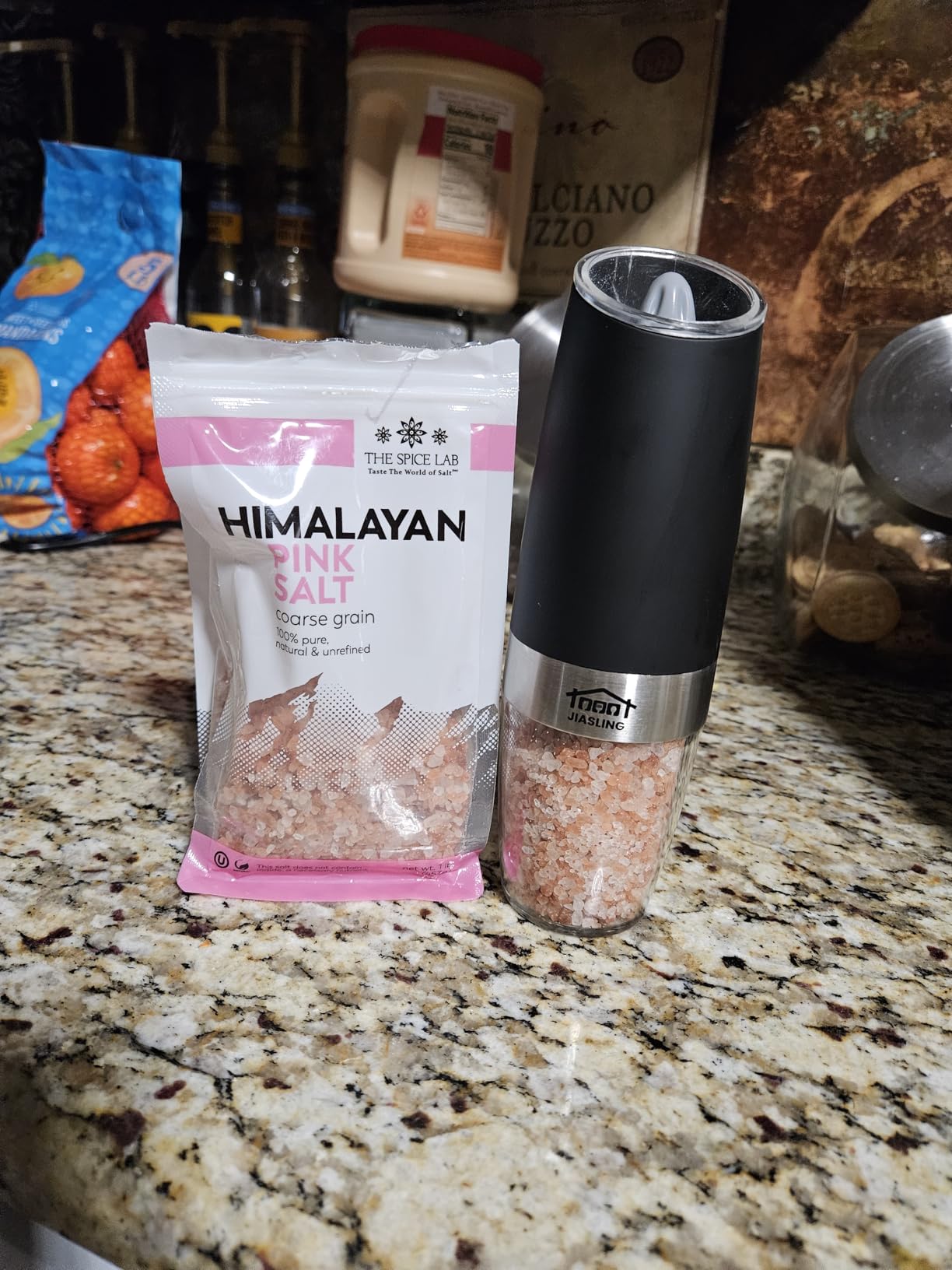 Pink Himalayan Salt - (Fine Grain) - 2 lb Bag - All Purpose Cooking & Table Salt - Non GMO, OU Kosher Sea Salt - Nutrient and Mineral Dense for Health - 100% Certified & Tested. By The Spice Lab customer photo 1