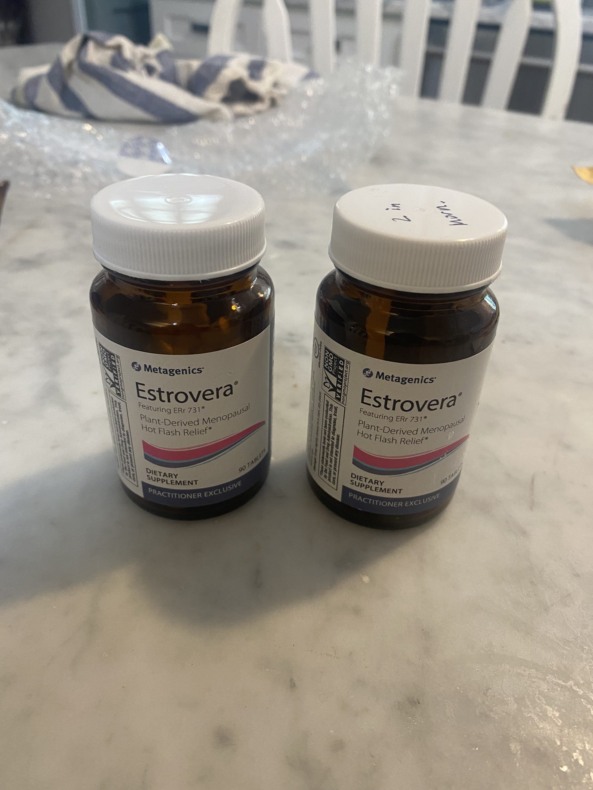 Metagenics HerWellness Estrovera - Hormone-Free Plant-Based Supplement - Supports Menopause & Perimenopause Relief - Hot Flashes, Night Sweats, Multi-Symptom Support - Vegetarian, Non-GMO - 30 Tablets customer photo 2
