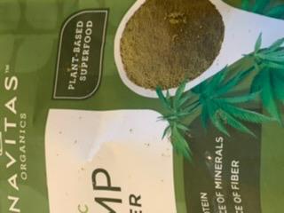 Navitas Organics Hemp Powder - Vegan Protein, Fiber & Minerals - for Smoothies, Oatmeal, Baking, Bars & More - Cold-Pressed - USDA Organic, Non GMO, Kosher, Gluten Free (12oz. Bag, 11 Servings) customer photo 2