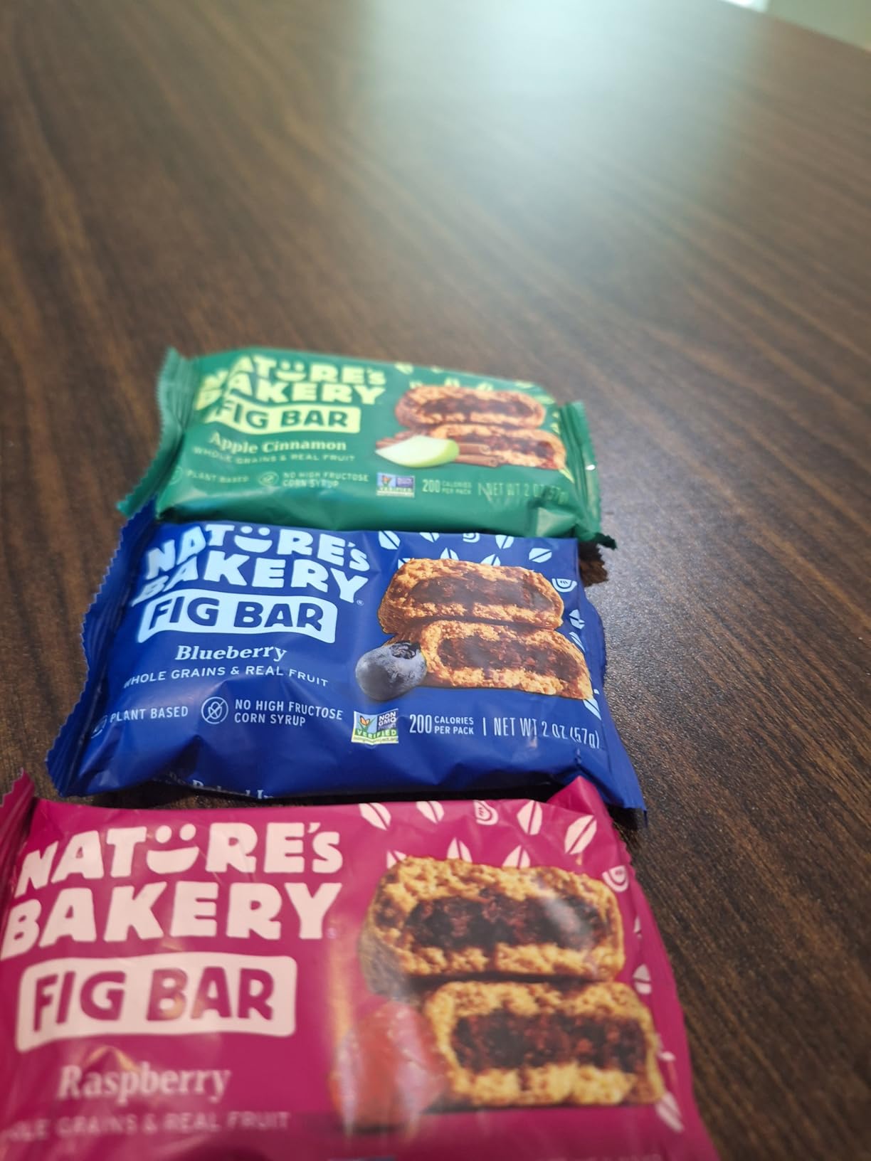 Nature's Bakery Whole Wheat Fig Bars, Raspberry, Real Fruit, Vegan, Non-GMO, Snack bar, 1 box with 12 twin packs (12 twin packs) customer photo 1