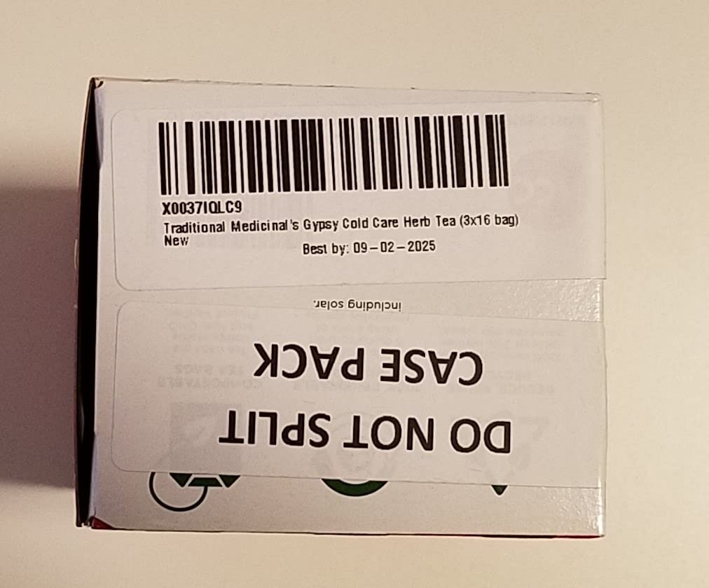 Traditional Medicinals Tea, Organic Herbal Cold Care, Providing Soothing Comfort, 16 Tea Bags customer photo 1