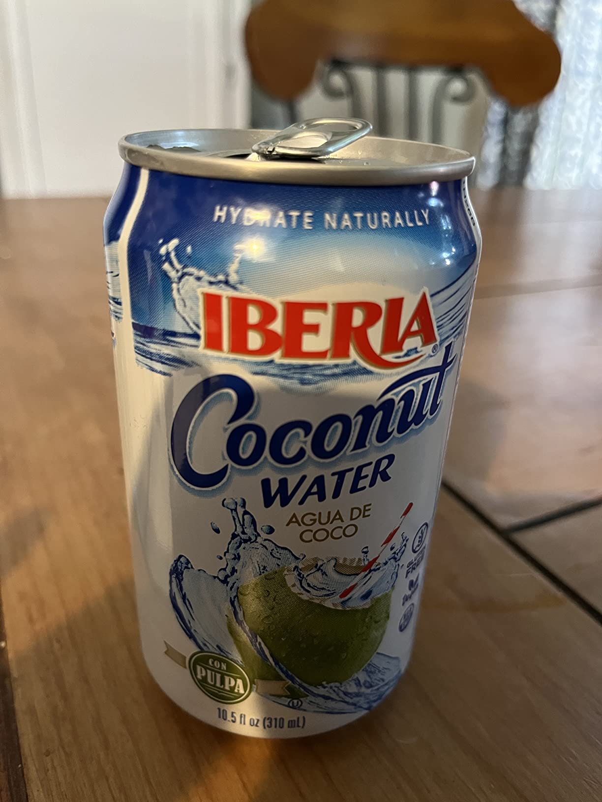 Iberia Coconut Water With Pulp, 10.5 Fl Oz (Pack of 24) customer photo 1