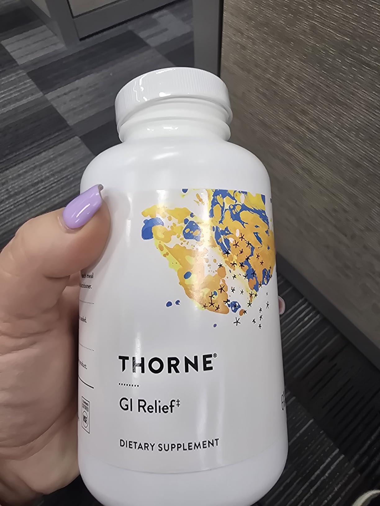 THORNE - GI Relief - Digestion Supplement - Supports Gut Health & Bloating Relief - Formulated with Marshmallow Root, Aloe Vera Gel, DGL & Slippery Elm Bark - Third-Party Certified - 180 Capsules customer photo 1