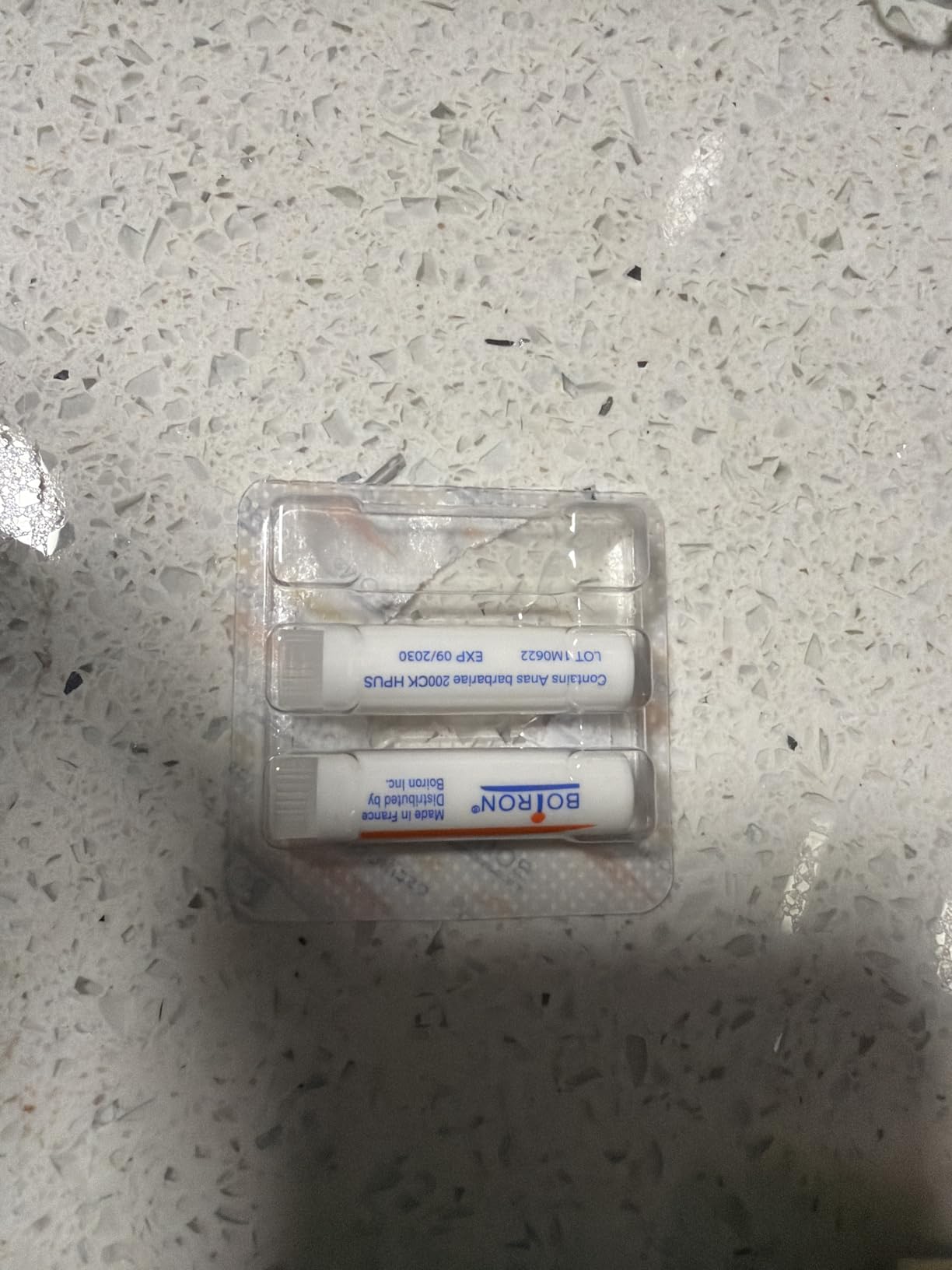 Boiron Oscillococcinum for Relief from Flu-Like Symptoms of Body Aches, Headache, Fever, Chills, and Fatigue - 30 Doses customer photo 1