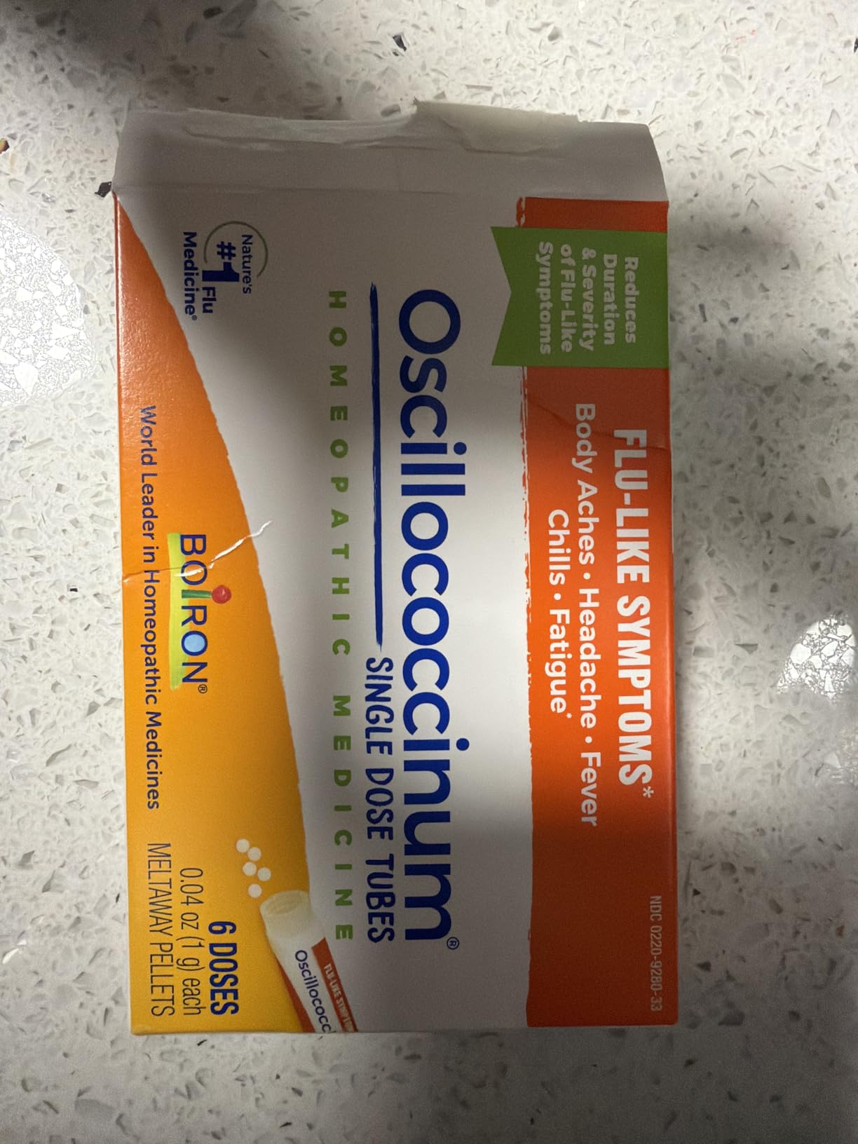 Boiron Oscillococcinum for Relief from Flu-Like Symptoms of Body Aches, Headache, Fever, Chills, and Fatigue - 30 Doses customer photo 2
