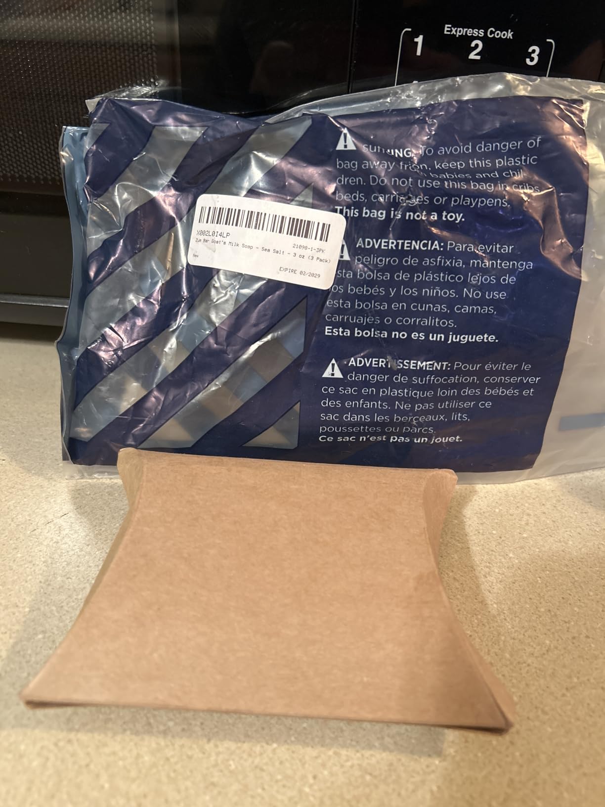 Zum Indigo Wild Goat's Milk Soap Bar - Bar Soap for Hands & Body Made with Essential Oils - 3 oz - Patchouli (3 Pack) customer photo 1