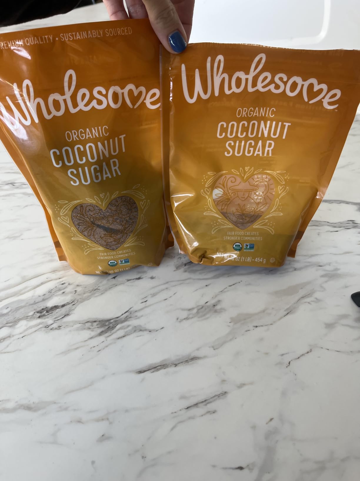 Wholesome Sweeteners 16-Ounce Organic Coconut Sugar, Non GMO, Gluten Free & Vegan Sweetener, for Baking, Sauces, and Smoothies customer photo 2