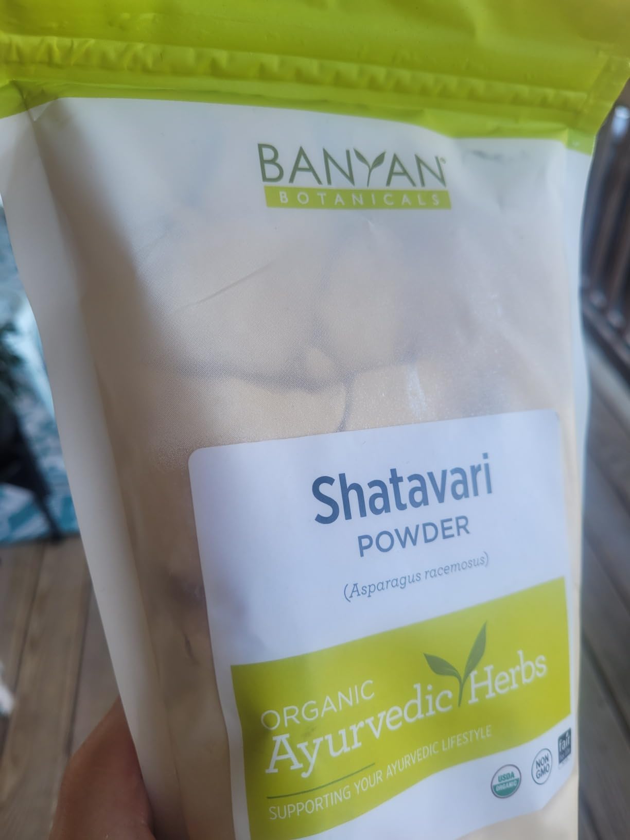 Banyan Botanicals Organic Shatavari Powder - Rejuvenating Tonic for Feminine Vitality & Resilience - Cooling Adaptogen for Internal Hydration & Systemic Nourishment - 1/2 lb - USDA Organic customer photo 1