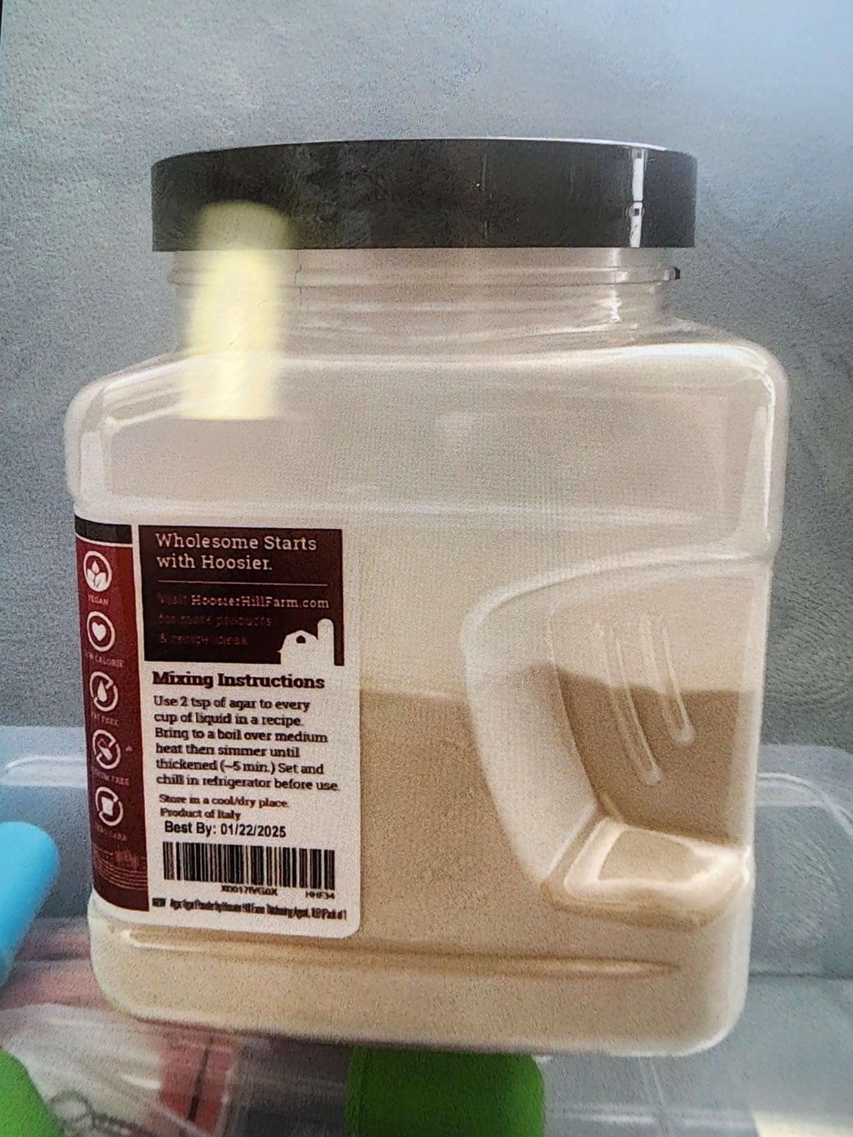 Hoosier Hill Farm Agar Agar Powder, 1LB (Pack of 1) customer photo 2