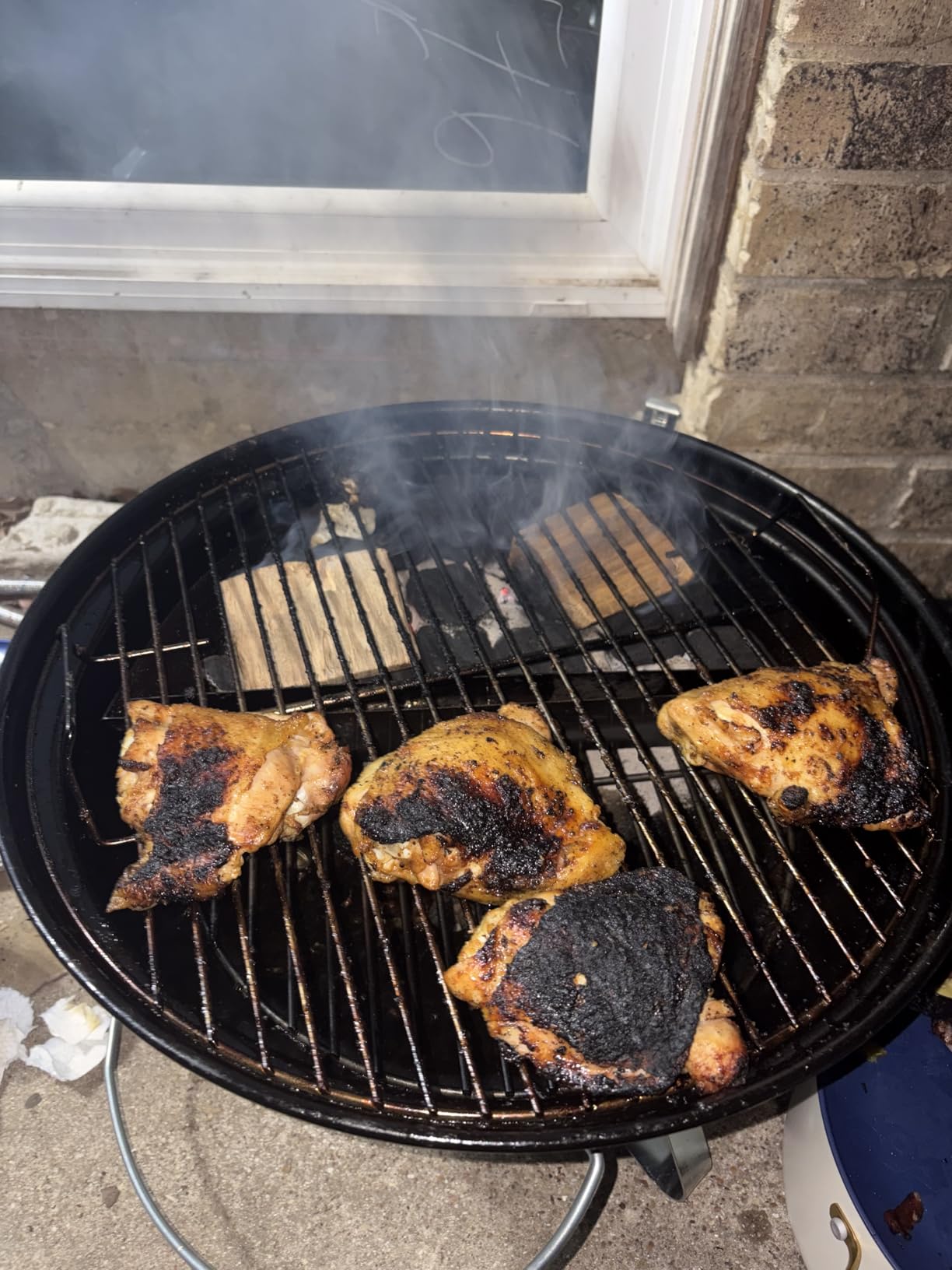 Weber Jumbo Joe Charcoal Grill, 18-Inch, Black customer photo 2