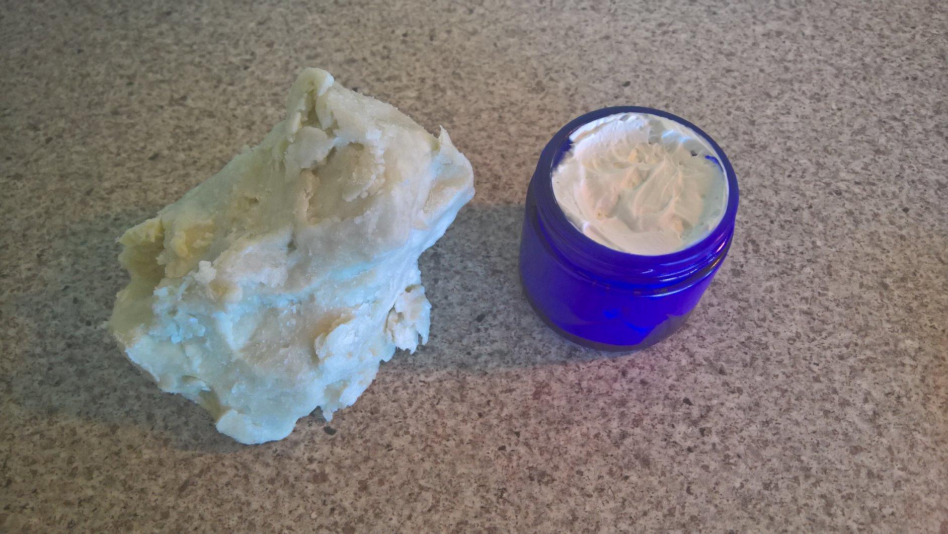 SmellGood Yellow color Raw Unrefined Ghana Africa Pure 5 Pounds, yellow, Shea Butter, 80 Ounce customer photo 2