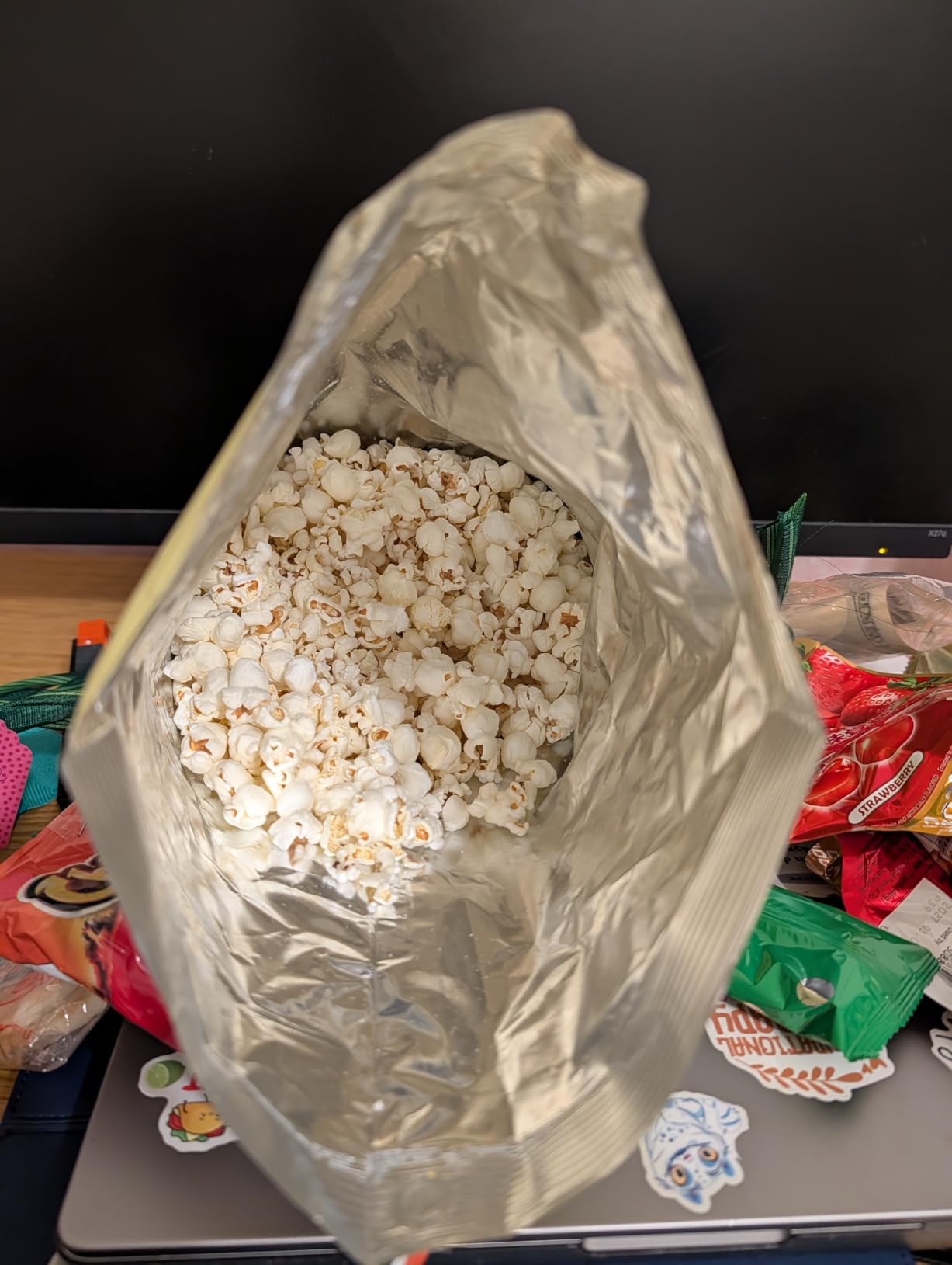 ANGIES BOOMCHICKAPOP Sea Salt Popcorn, 4.8 oz customer photo 2