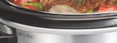 Hamilton Beach 7 Quart Programmable Slow Cooker With Flexible Easy Programming, 5 Cooking Times, Dishwasher-Safe Crock & Lid, Silver (33473) customer photo 2