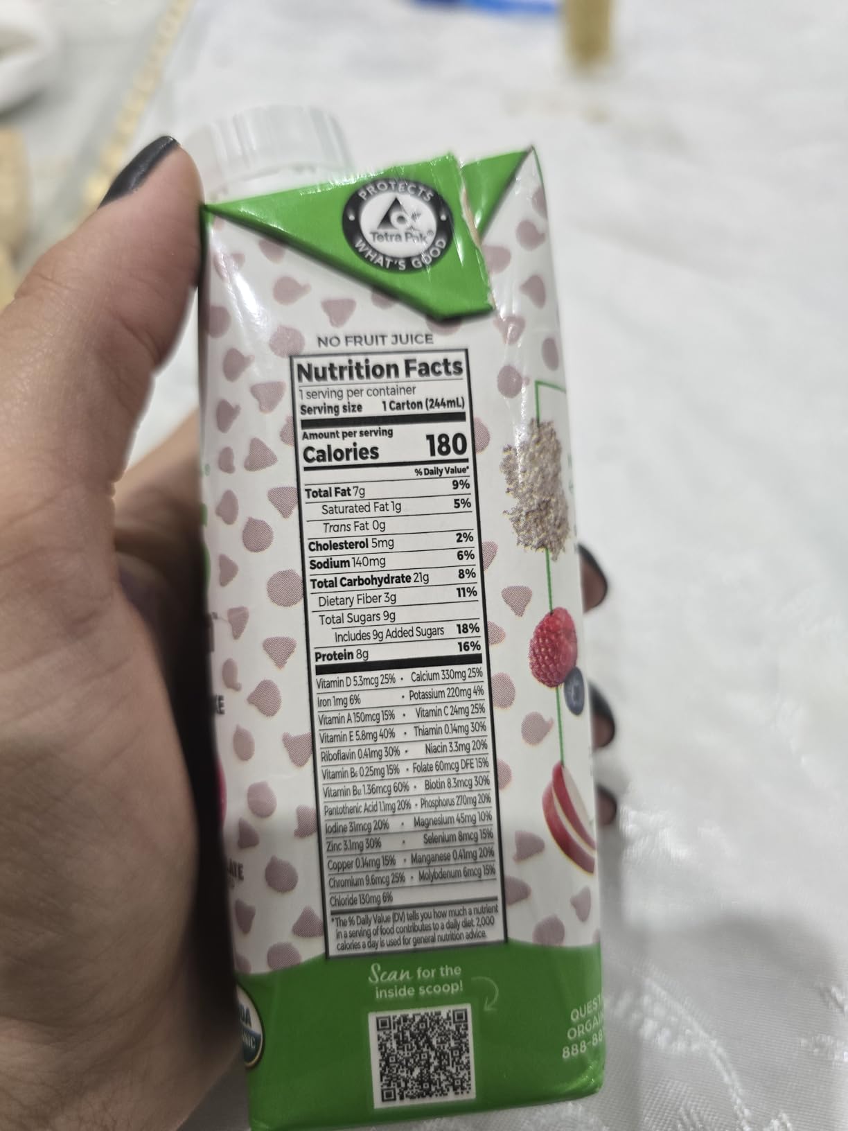 Orgain Organic Kids Nutritional Dairy Protein Shakes, Chocolate, Healthy Kids Snacks, 8g Grass-Fed Protein, 3g Fiber, 22 Vitamins & Minerals, No Soy Ingredients, Non-GMO, 8.25 Fl Oz, Pack of 12 customer photo 1