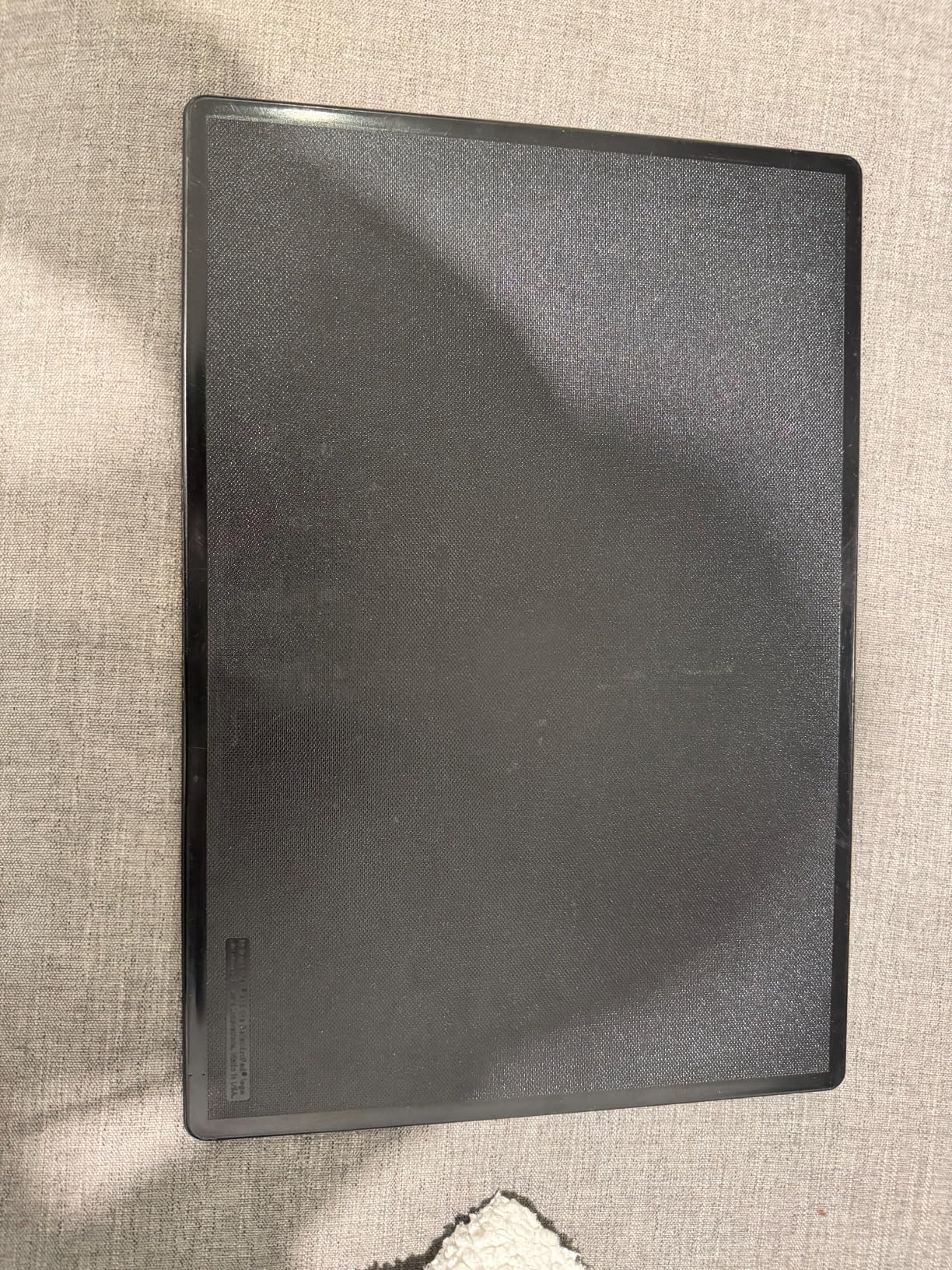 DefenderShield Laptop Pad for EMF Protection - DefenderPad EMF Blocker Pad that Protects from Heat, Battery & Wireless RF Emissions - Durable, Non-Slip Design for Laptops Up to 17 inch - Black customer photo 2