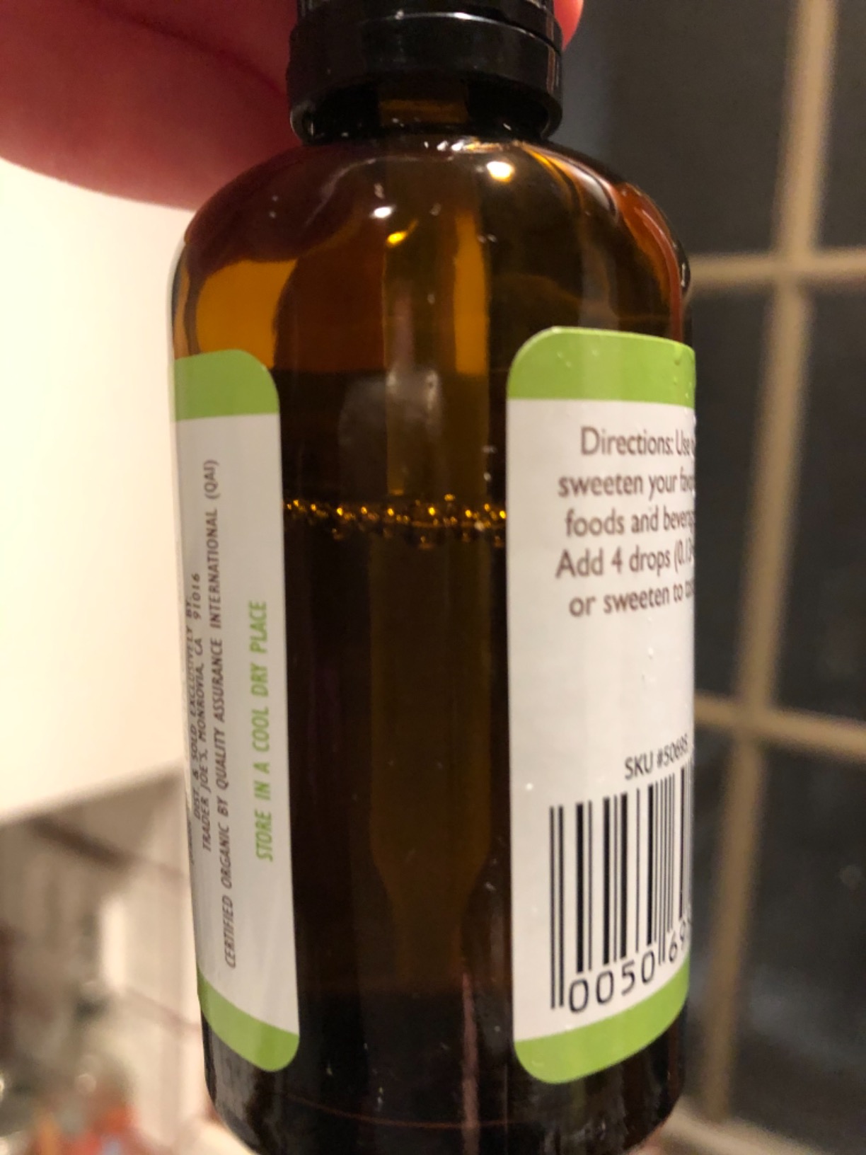 Trader Joe's Organic Liquid Stevia, 2 fl oz customer photo 1