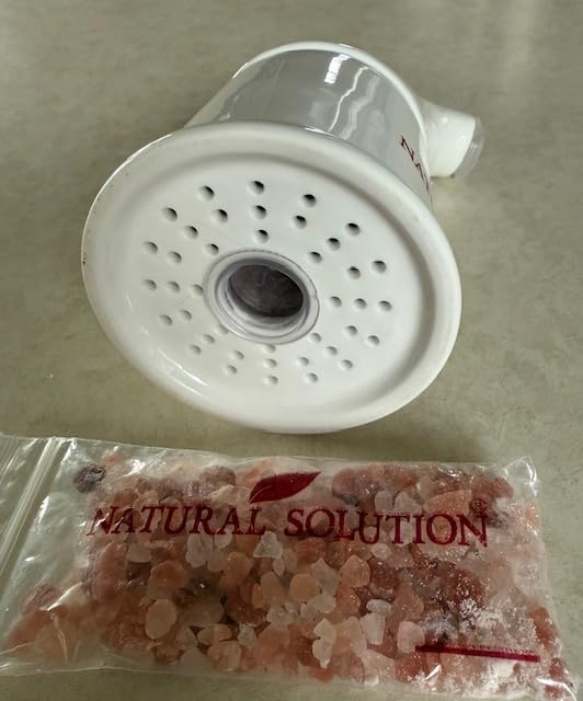 Natural Solution Ceramic Pink, Cleans The Respiratory System Great for Allergy, Asthma Relief, and Other Respiratory Conditions, Salt Inhaler, 1 Count customer photo 1