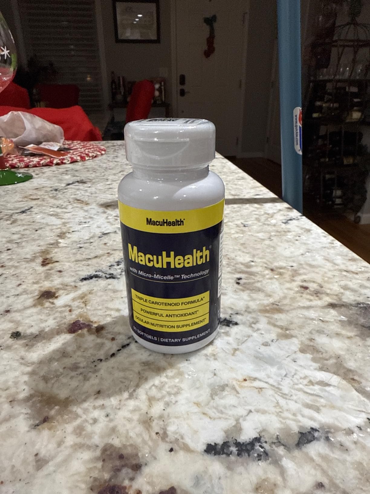 MacuHealth Triple Carotenoid Formula - Eye Vitamins for Adults - 90 Softgels, 3 Month Supply - Advanced Eye Support & Health Eye Formula customer photo 1