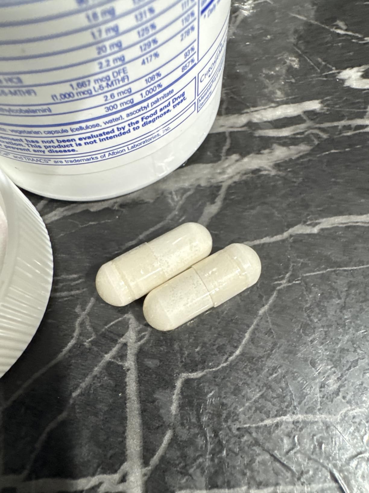 Pure Encapsulations PreNatal Nutrients - for Pregnancy & Lactation - Aids Energy & DNA Development* - with Folate, Choline & Iron - Gluten Free & Non-GMO - 120 Capsules customer photo 1