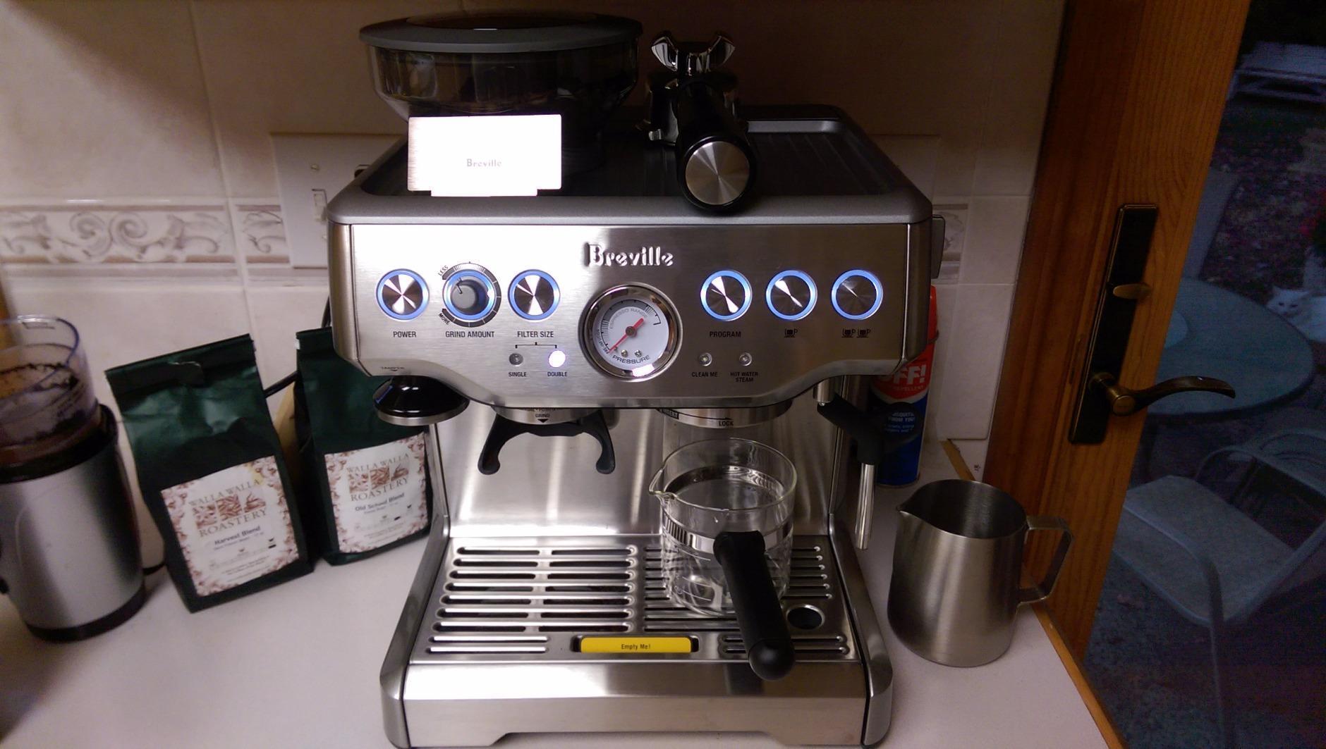 Breville BES870XL Barista Express Espresso Machine, Brushed Stainless Steel customer photo 2