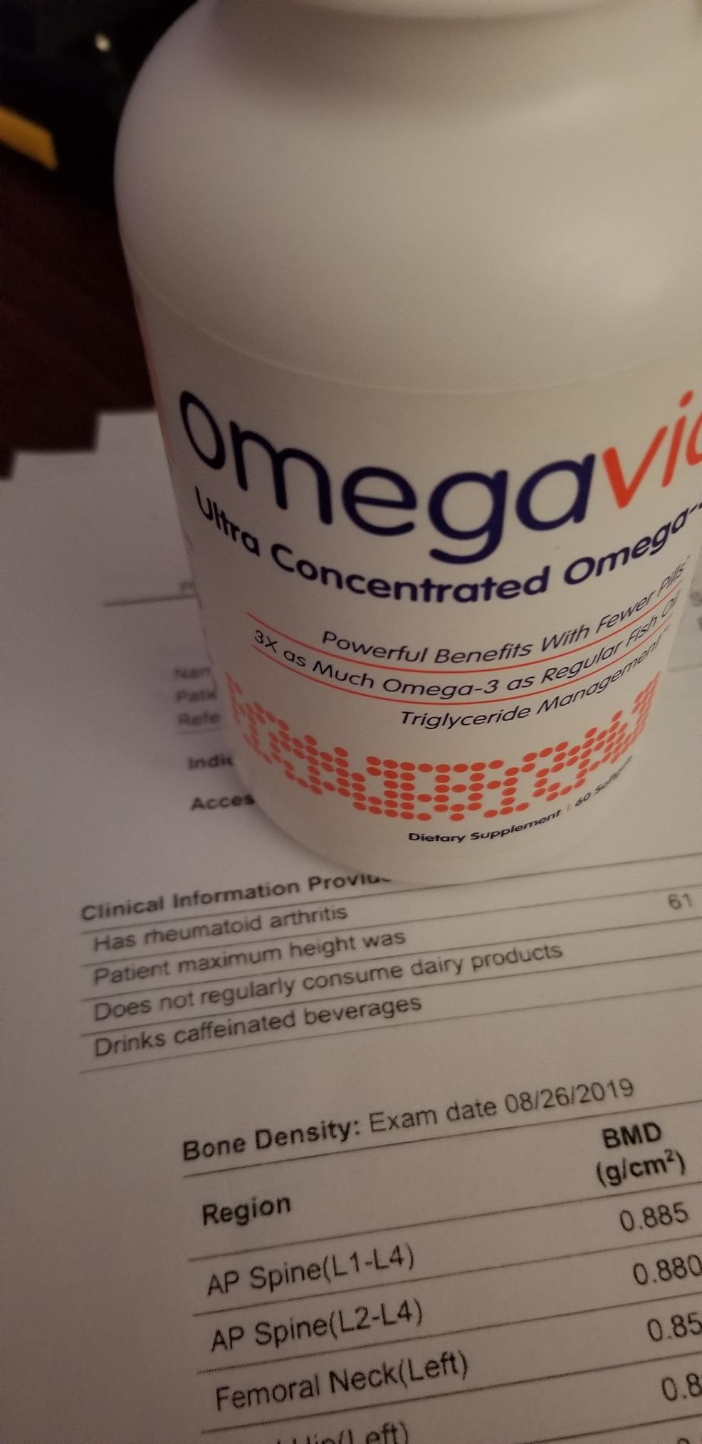 OmegaVia Ultra Concentrated Omega 3 Fish Oil Burpless, 60 Softgels, Triple Strength Omega 3 Fish Oil Supplements, 1135 mg Pure Omega3, No Fishy Burps, High EPA DHA DPA, IFOS 5-Star customer photo 2