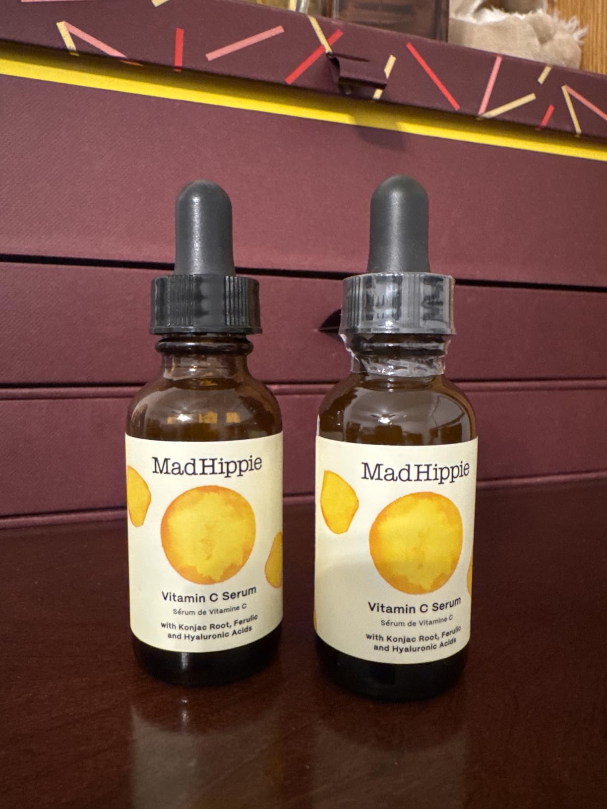 Mad Hippie Vitamin C Serum for Face - C + E + Ferulic Acid, Hyaluronic Acid, Stable Low-Irritation Formula, Brightening, 1.02 fl oz customer photo 1
