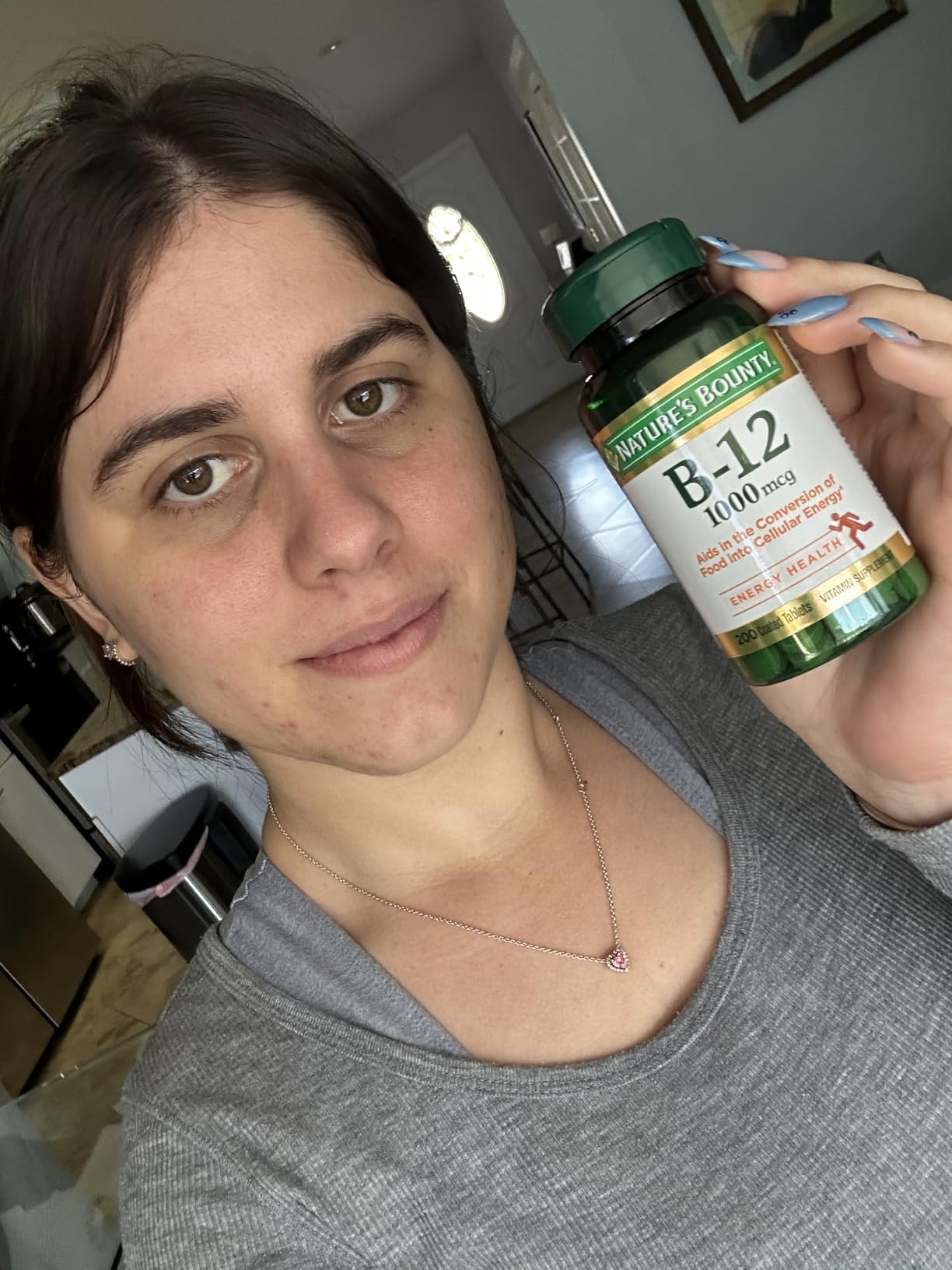 Nature's Bounty Vitamin B12 1000 mcg Supplements, Supports Energy Metabolism, 200 Ct customer photo 2