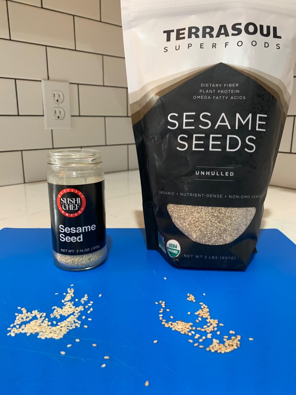 Terrasoul Superfoods Organic Unhulled Sesame Seeds, 2 Lbs, Nutty Crunch for Asian Dishes, Baking, and Homemade Tahini customer photo 2